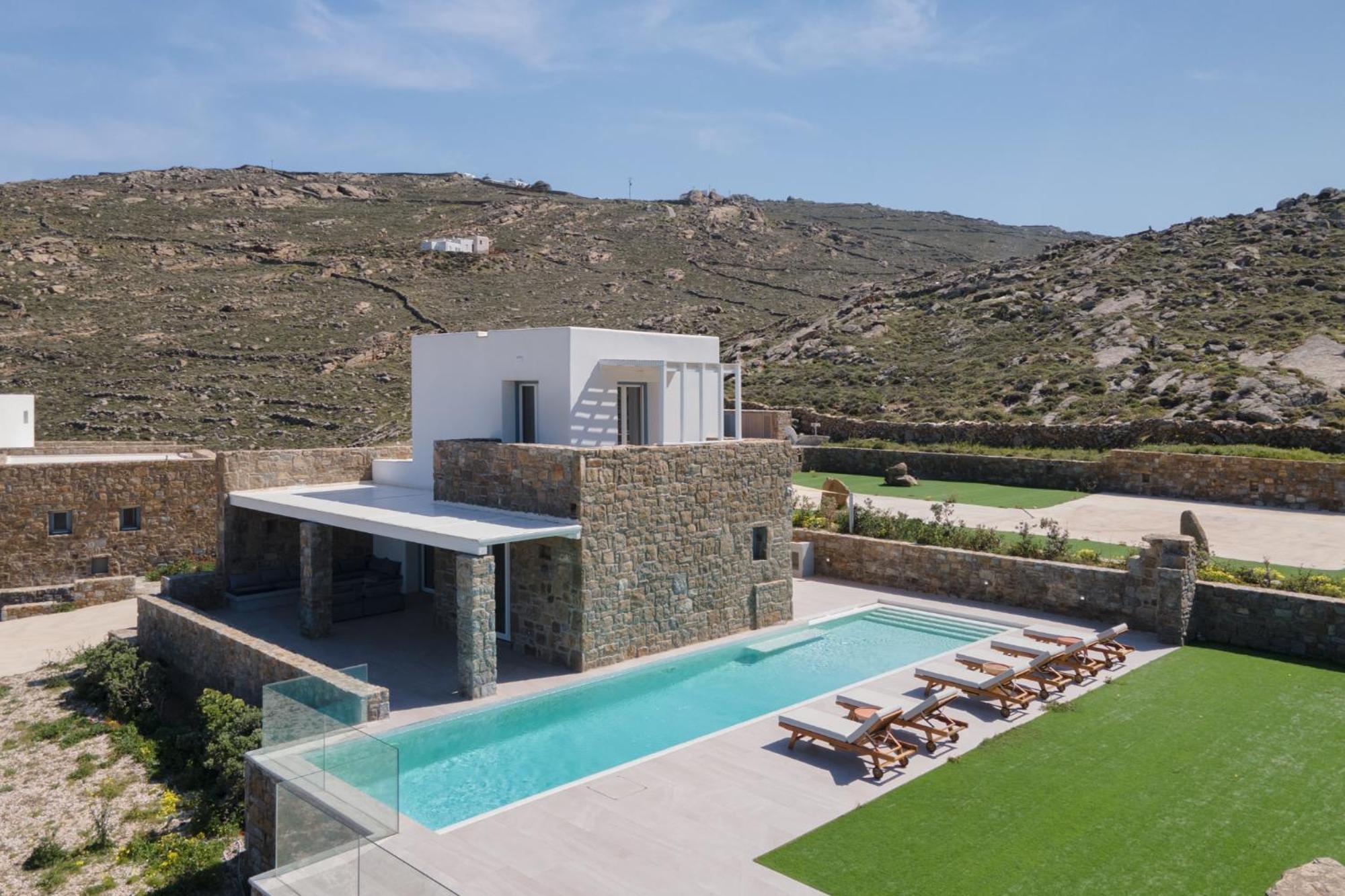 Retreat Hill Luxury Villas Mykonos Mykonos Town Camera foto