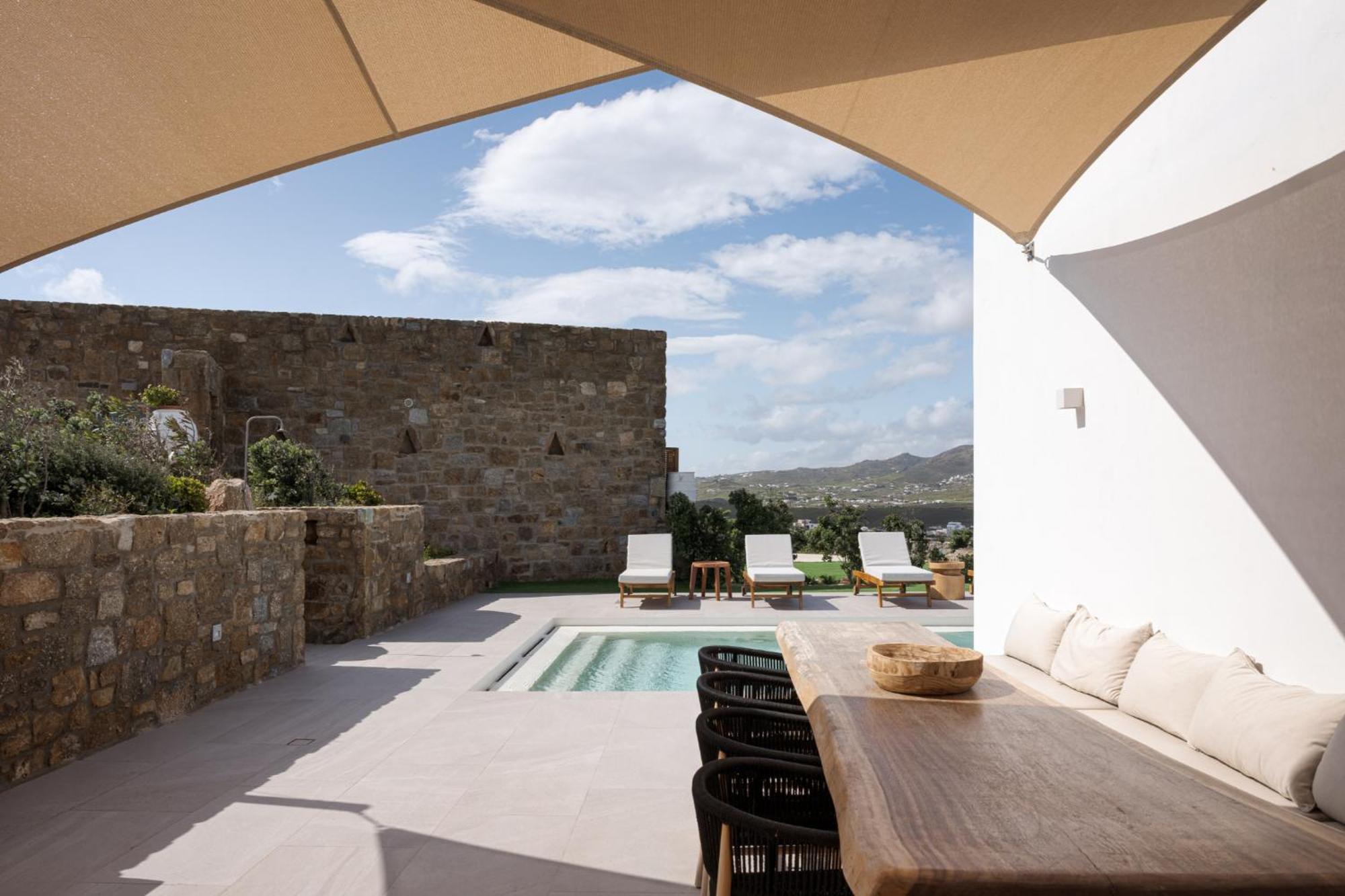 Retreat Hill Luxury Villas Mykonos Mykonos Town Camera foto