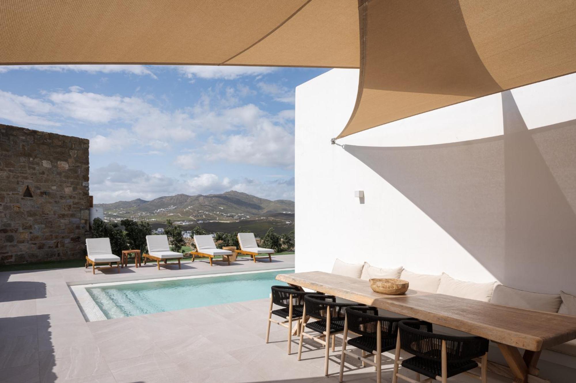 Retreat Hill Luxury Villas Mykonos Mykonos Town Camera foto