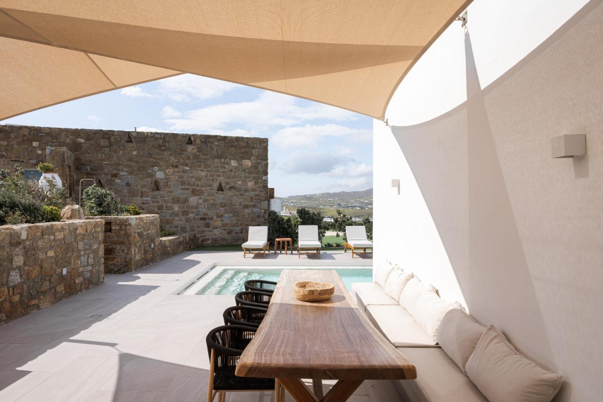 Retreat Hill Luxury Villas Mykonos Mykonos Town Camera foto