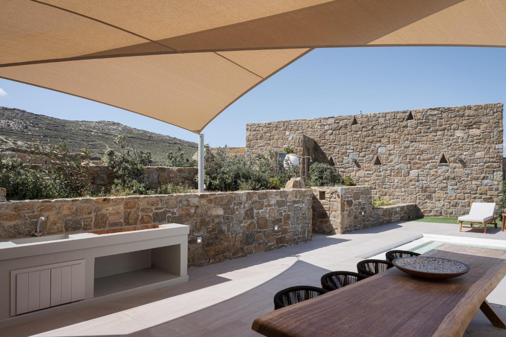 Retreat Hill Luxury Villas Mykonos Mykonos Town Camera foto